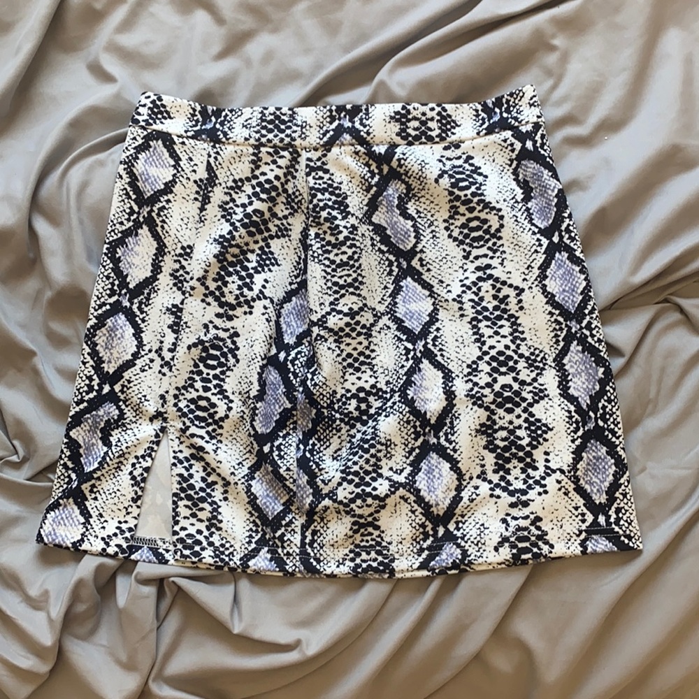 Snakeskin Skirt